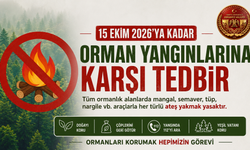 Osmaniye’de Ormanlarda Ateş Yakmak 15 Ekim’e Kadar Yasaklandı