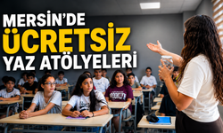 Mersin'de Ücretsiz Yaz Atölyeleri Öğrencilerle Buluştu