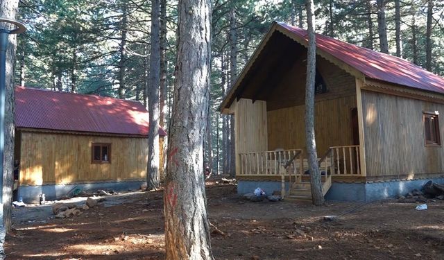 Zorkun Yaylası’nda Bungalov Konaklama Hizmeti Başladı